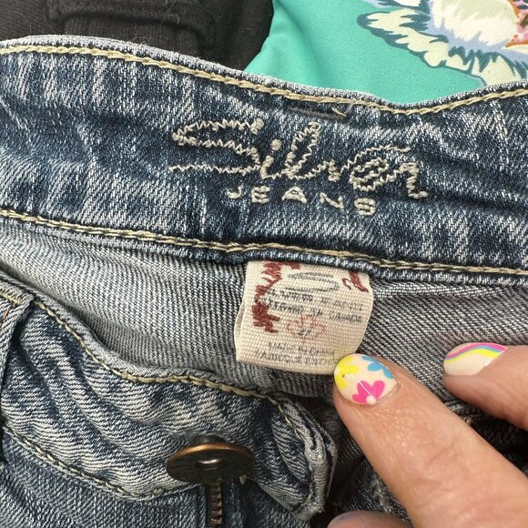 Silver‎ Jeans Womens Twisted  Size 27 x 31 - Picture 4 of 10